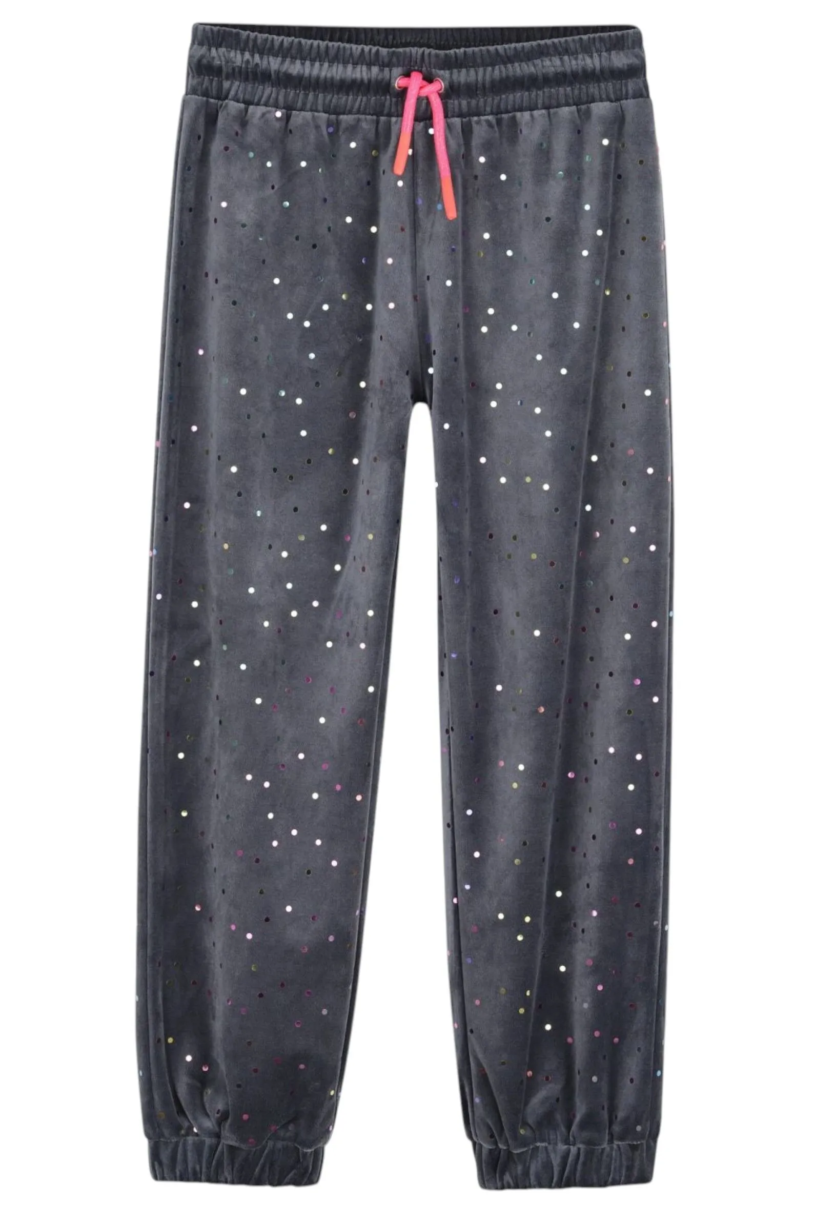 Брюки дев. АРТ.U22422/083,сер,пэ