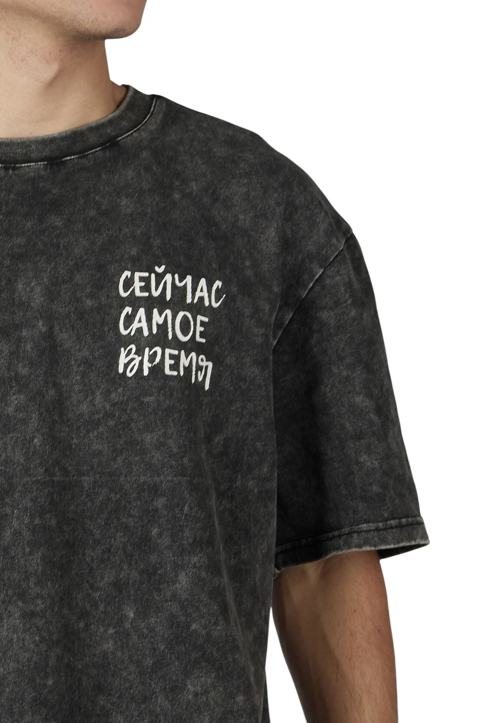 Футболка АРТ.B-TS36023,чер,хл