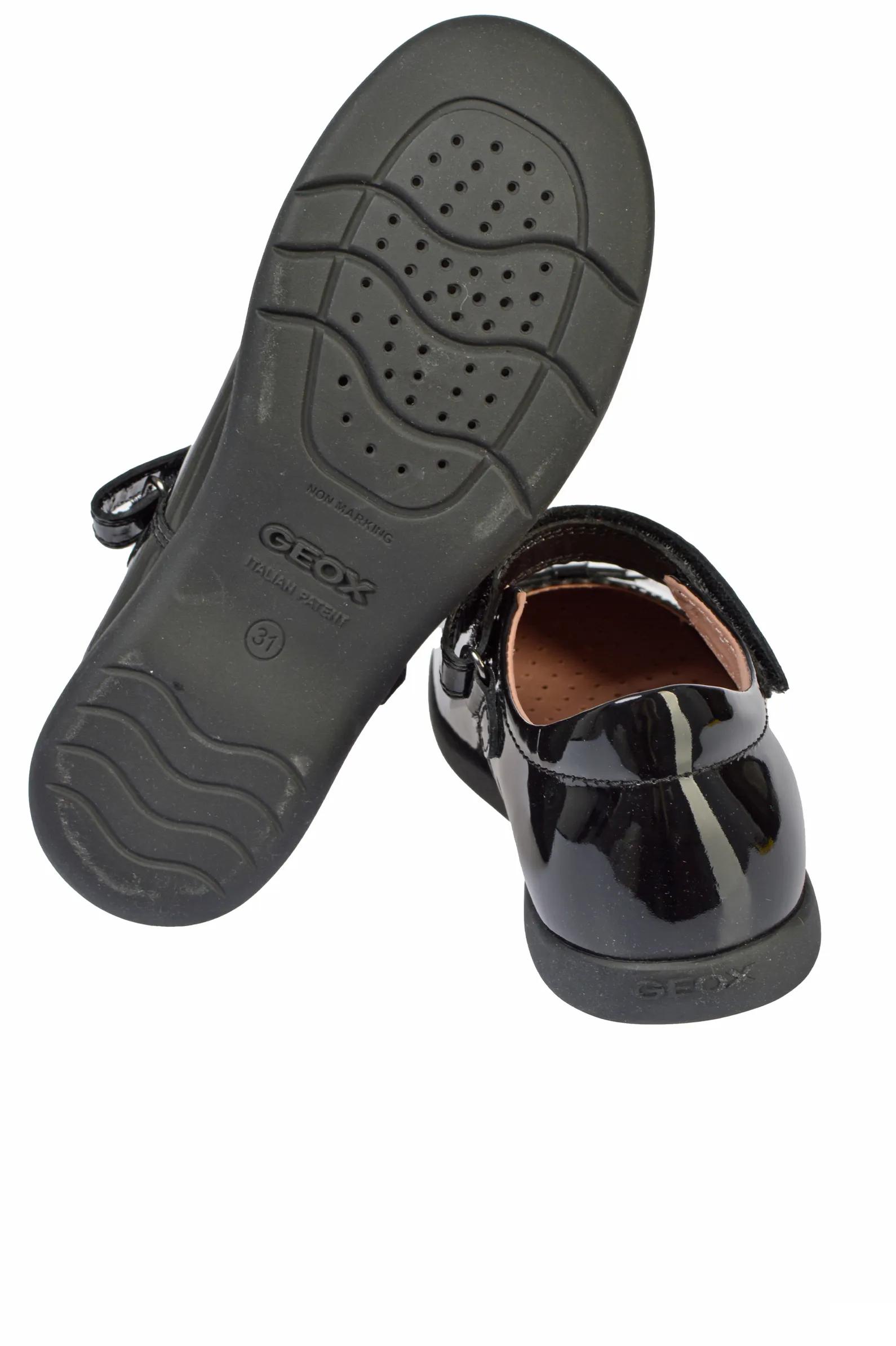 Туфли дев. АРТ.J36FHA,чер,н.лак/н.к