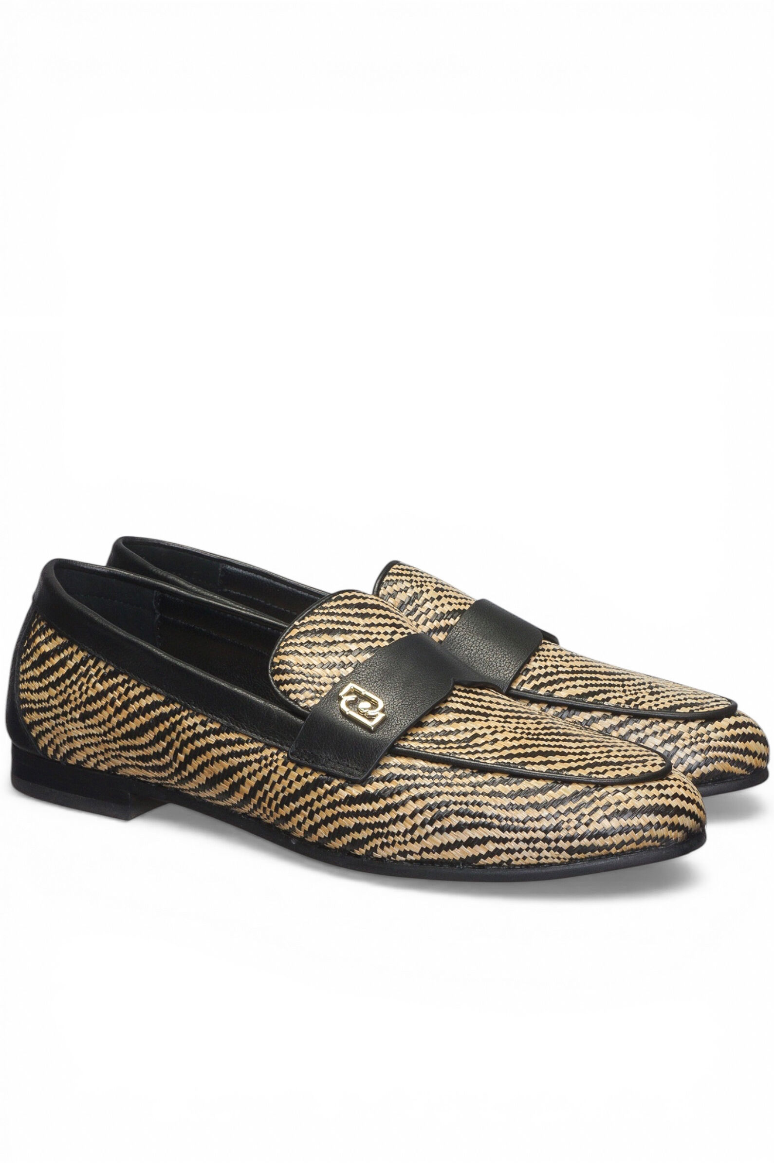 Балетки жен. АРТ.SA6035TX52822222,чер-беж,н.к-тек/н.к