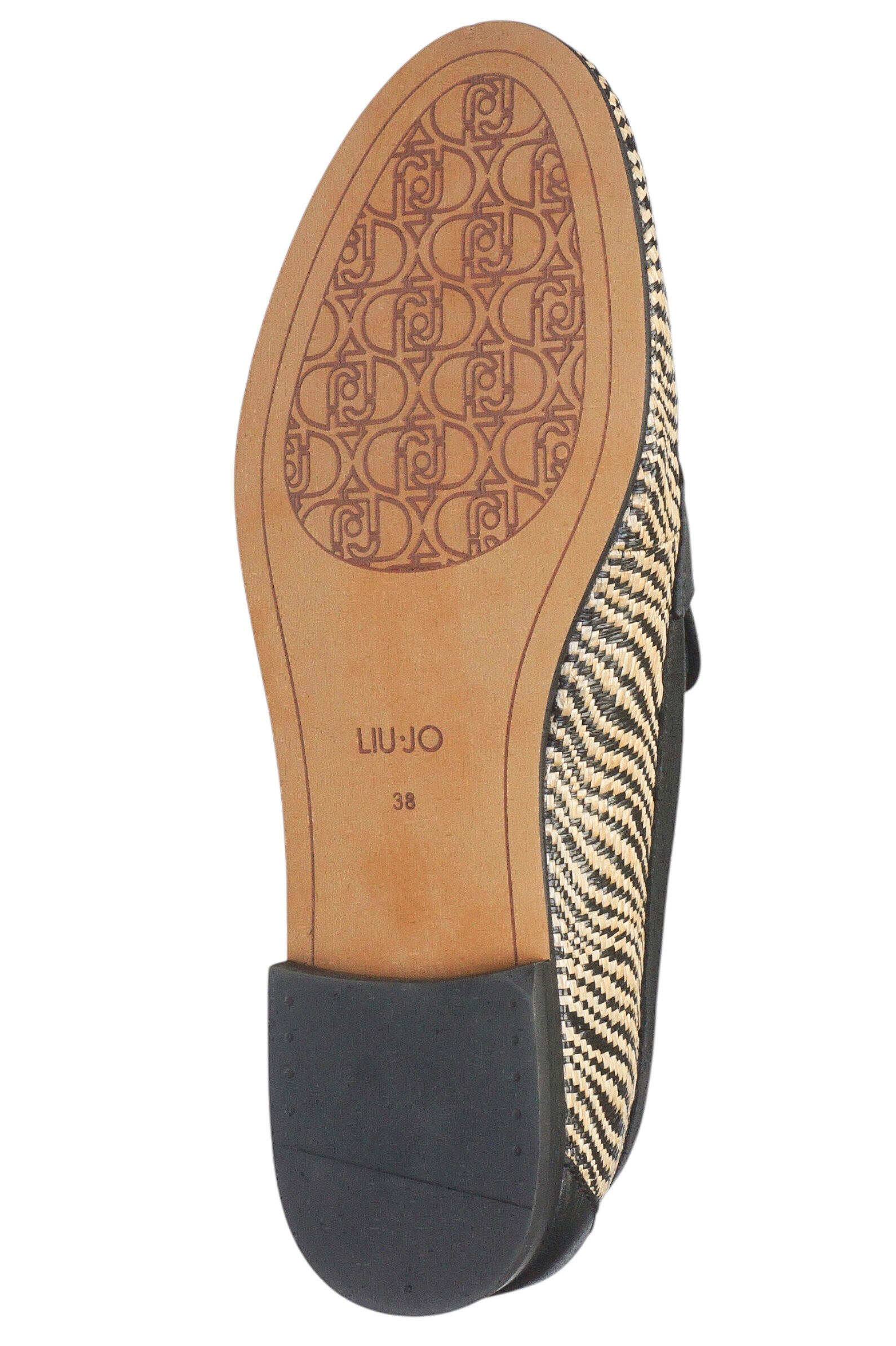 Балетки жен. АРТ.SA6035TX52822222,чер-беж,н.к-тек/н.к