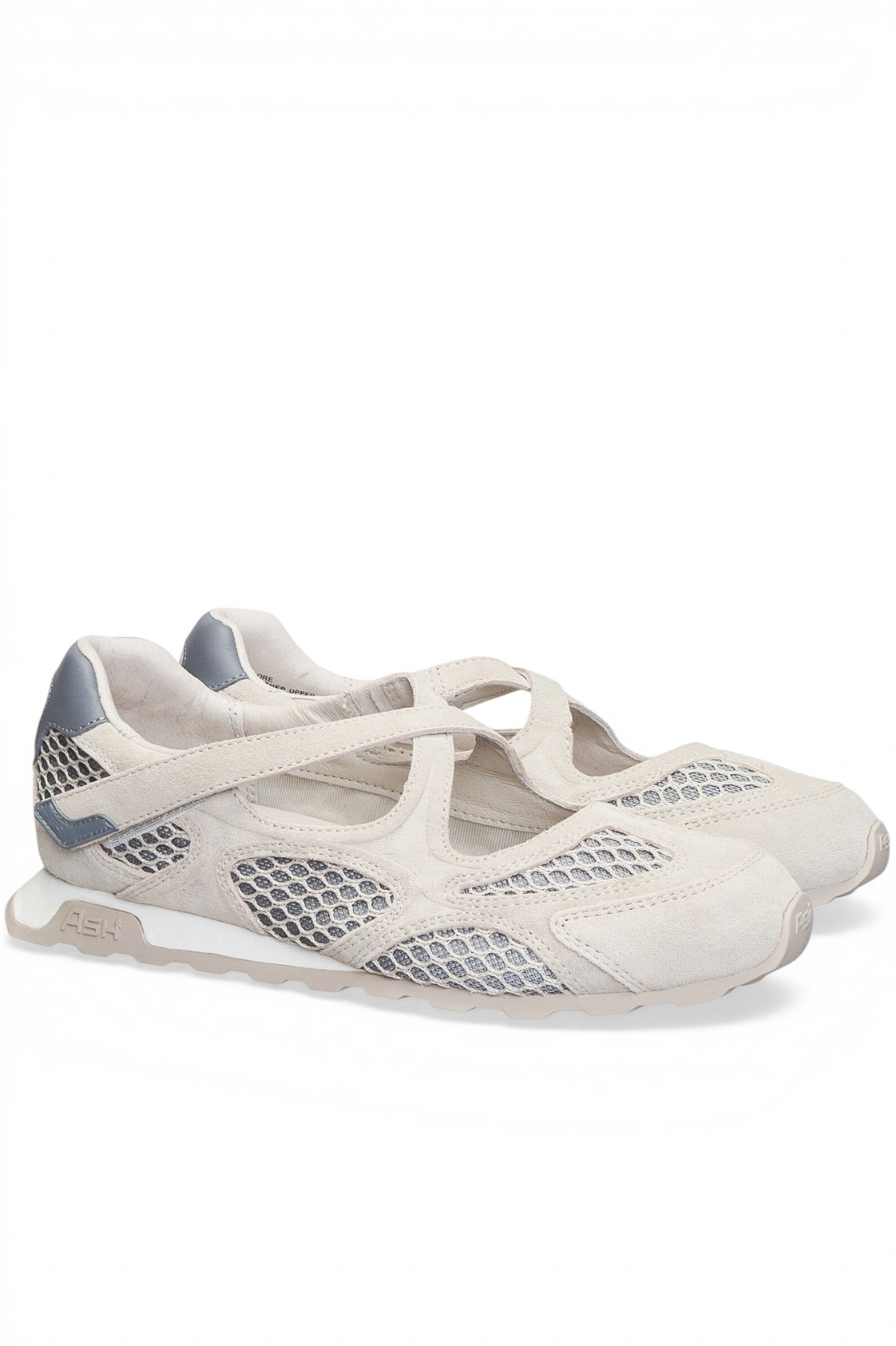 Балетки жен. АРТ.SS26-S-153518-002,сер,н.з-тек/н.к-тек