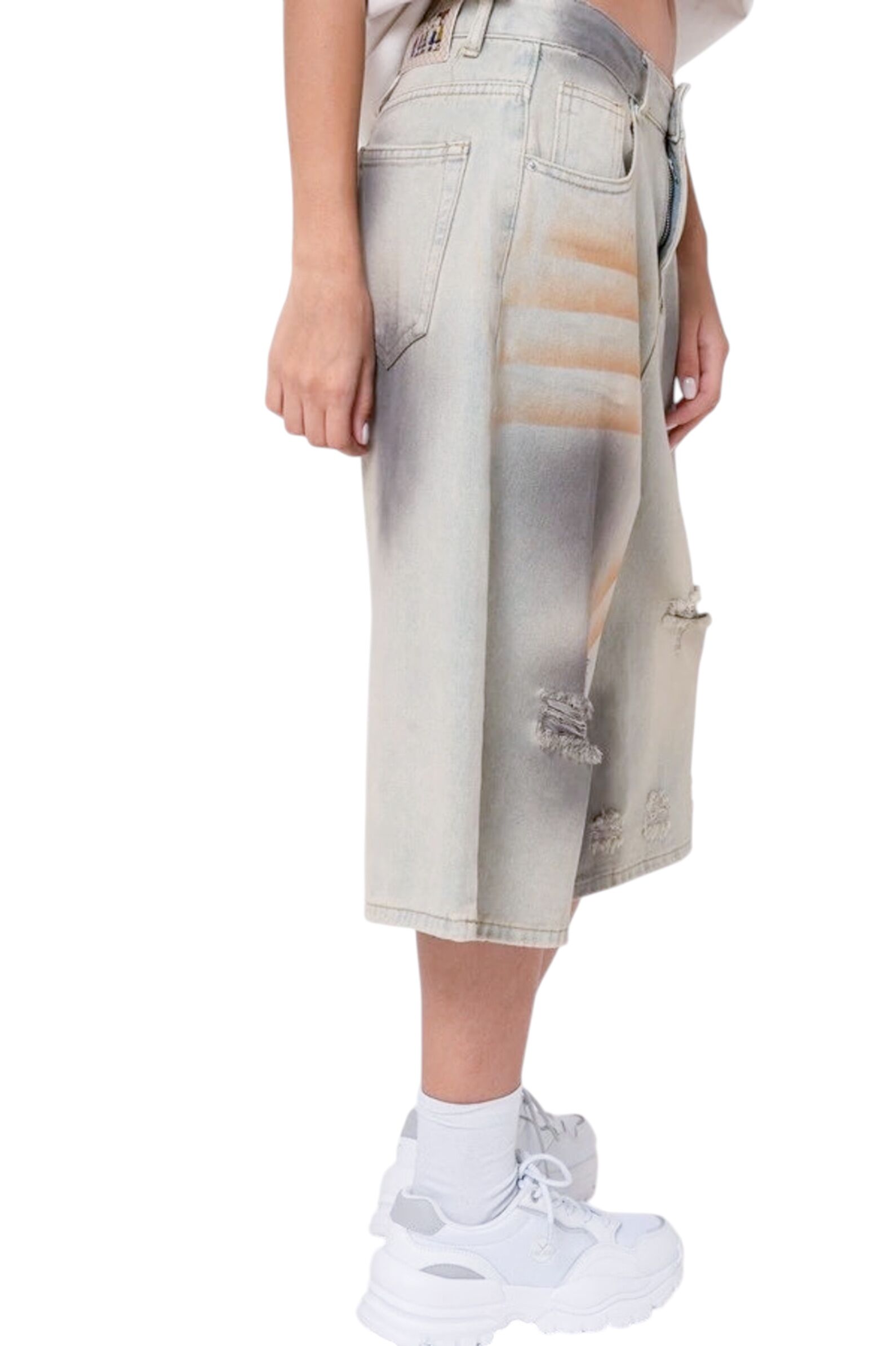 Бермуды АРТ.XS4106,сер,хл-вис-пэ