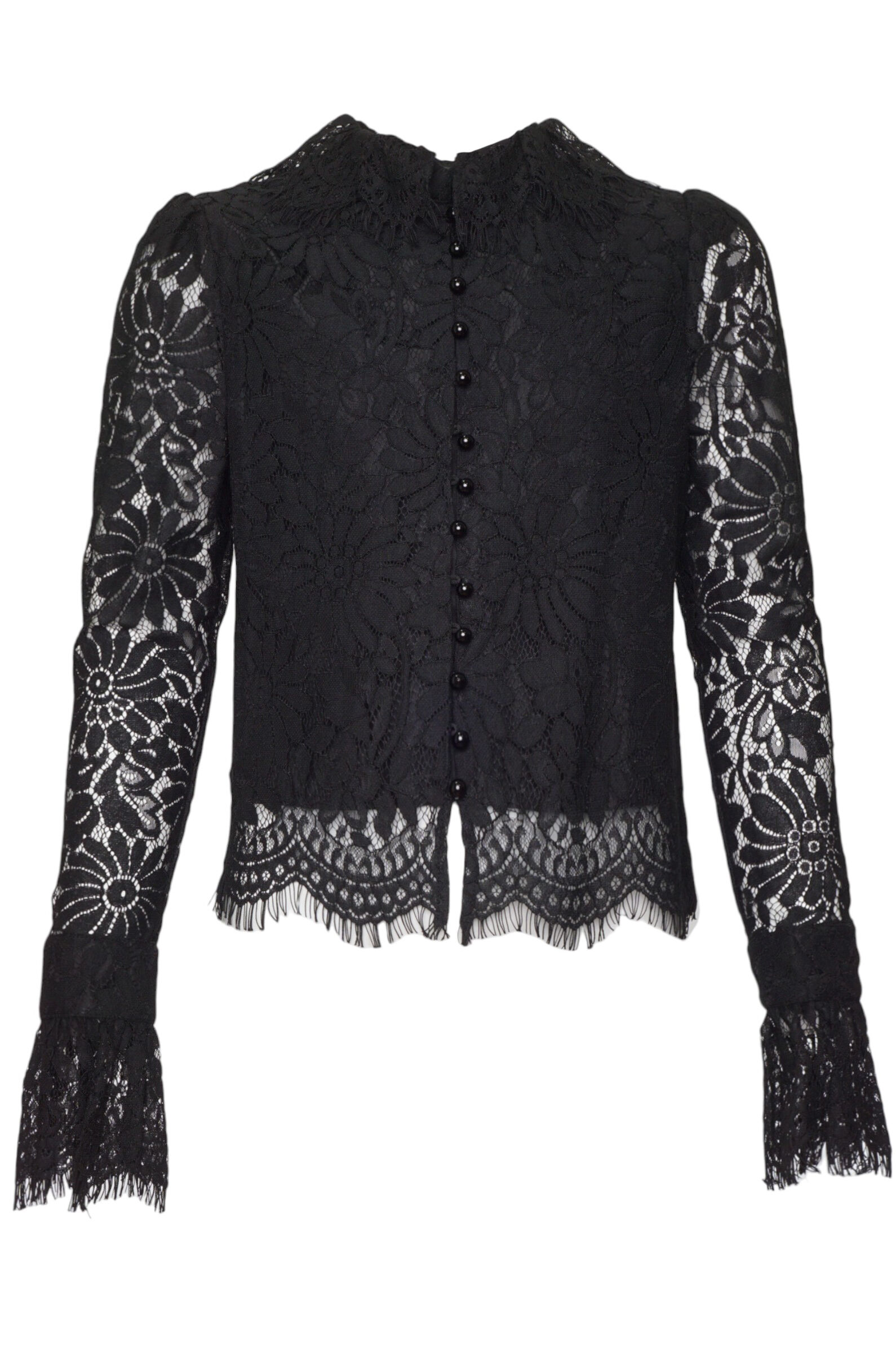 Блуза дев. АРТ.2511244,чер,вис-хл