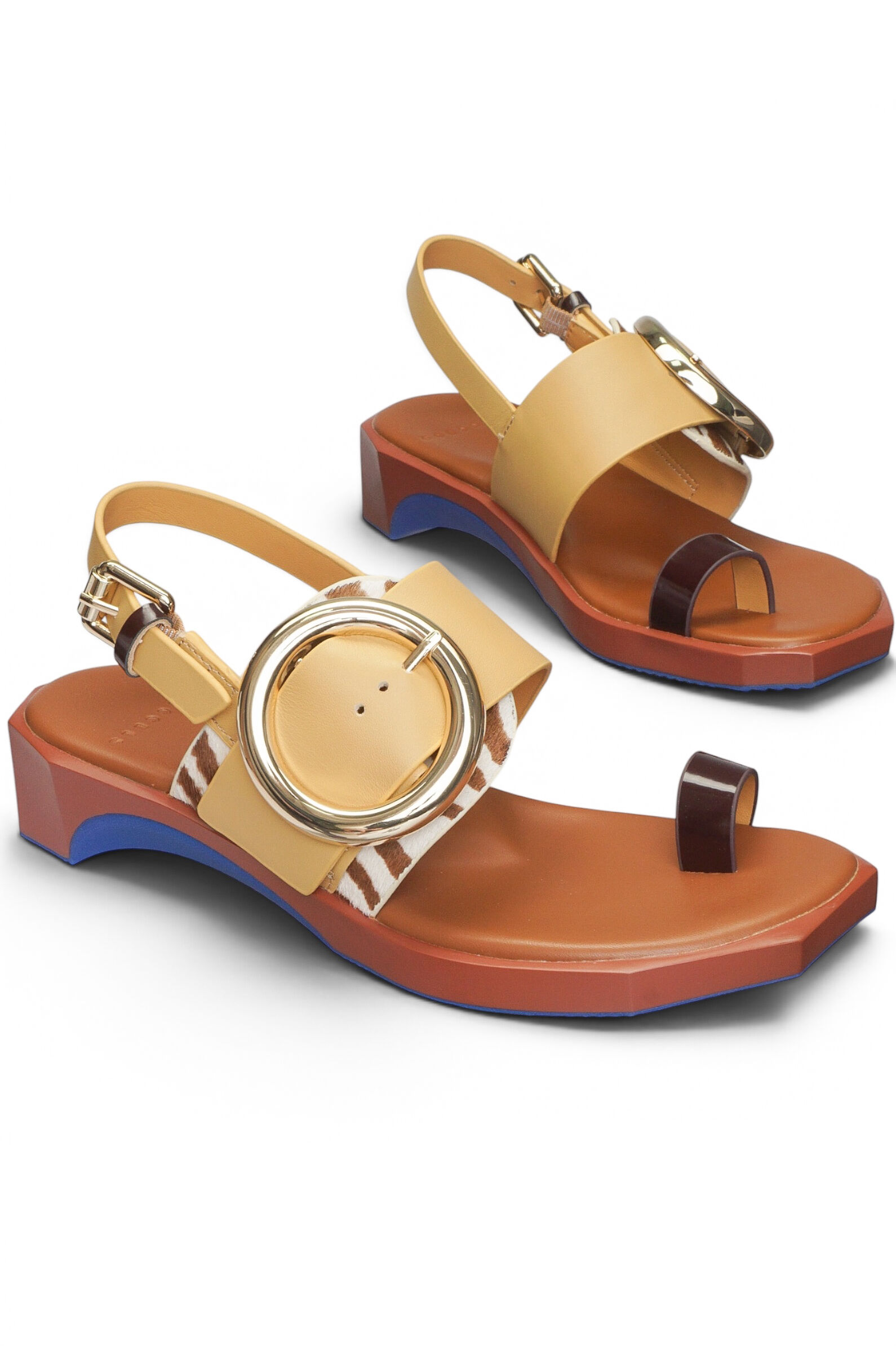 Босоножки жен. АРТ.4CS125001,беж-кор,н.к/н.к