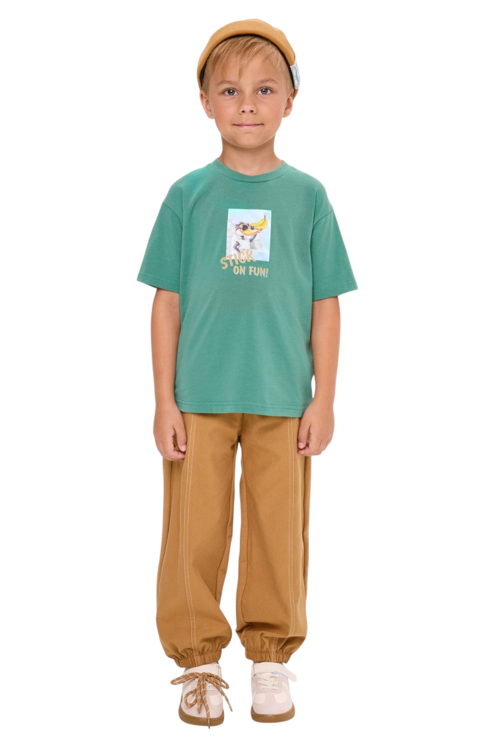 Брюки мал. АРТ.261111,св.кор,хл-вис-эл