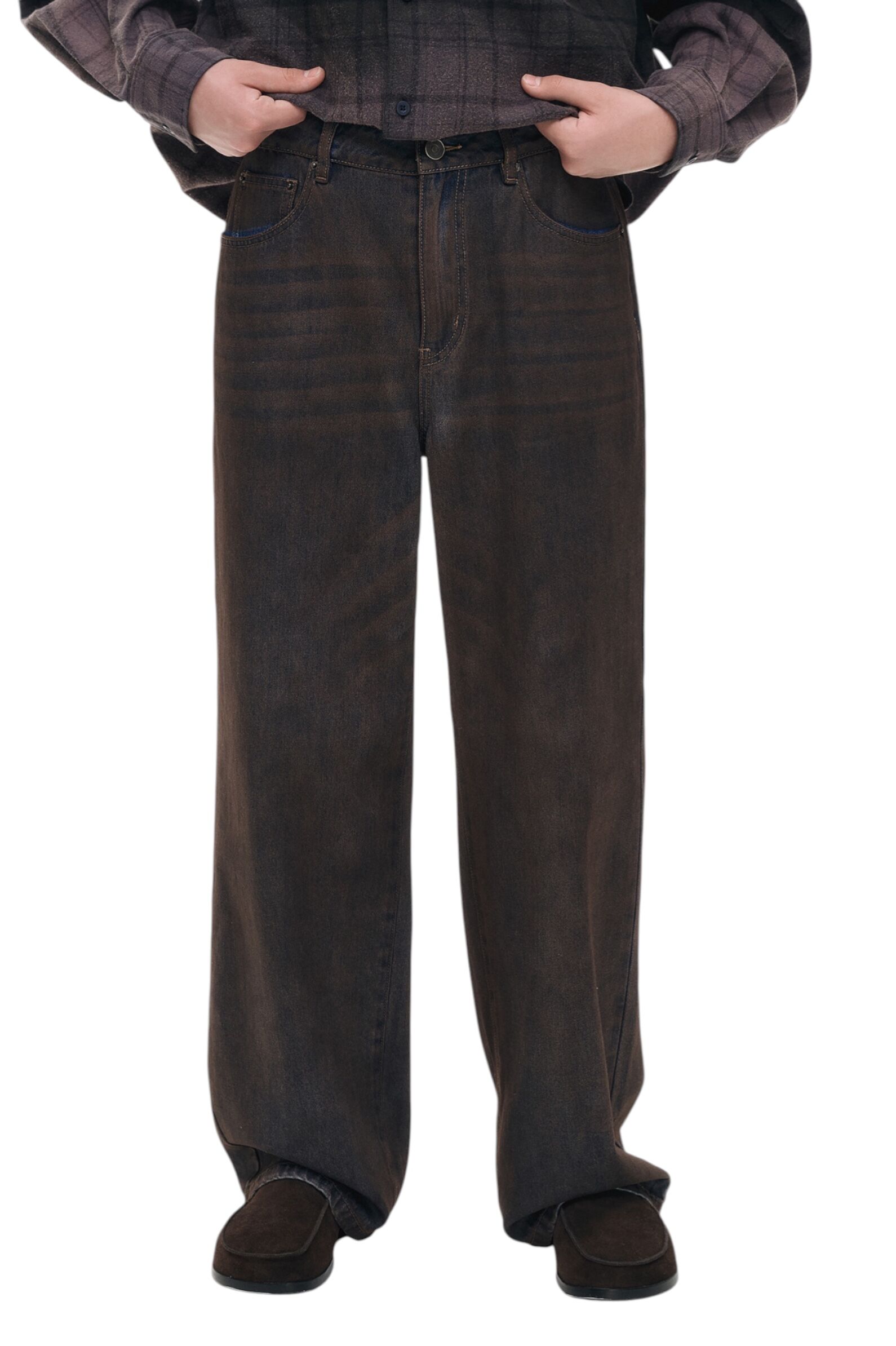 Джинсы АРТ.AA237353,кор,хл-пэ