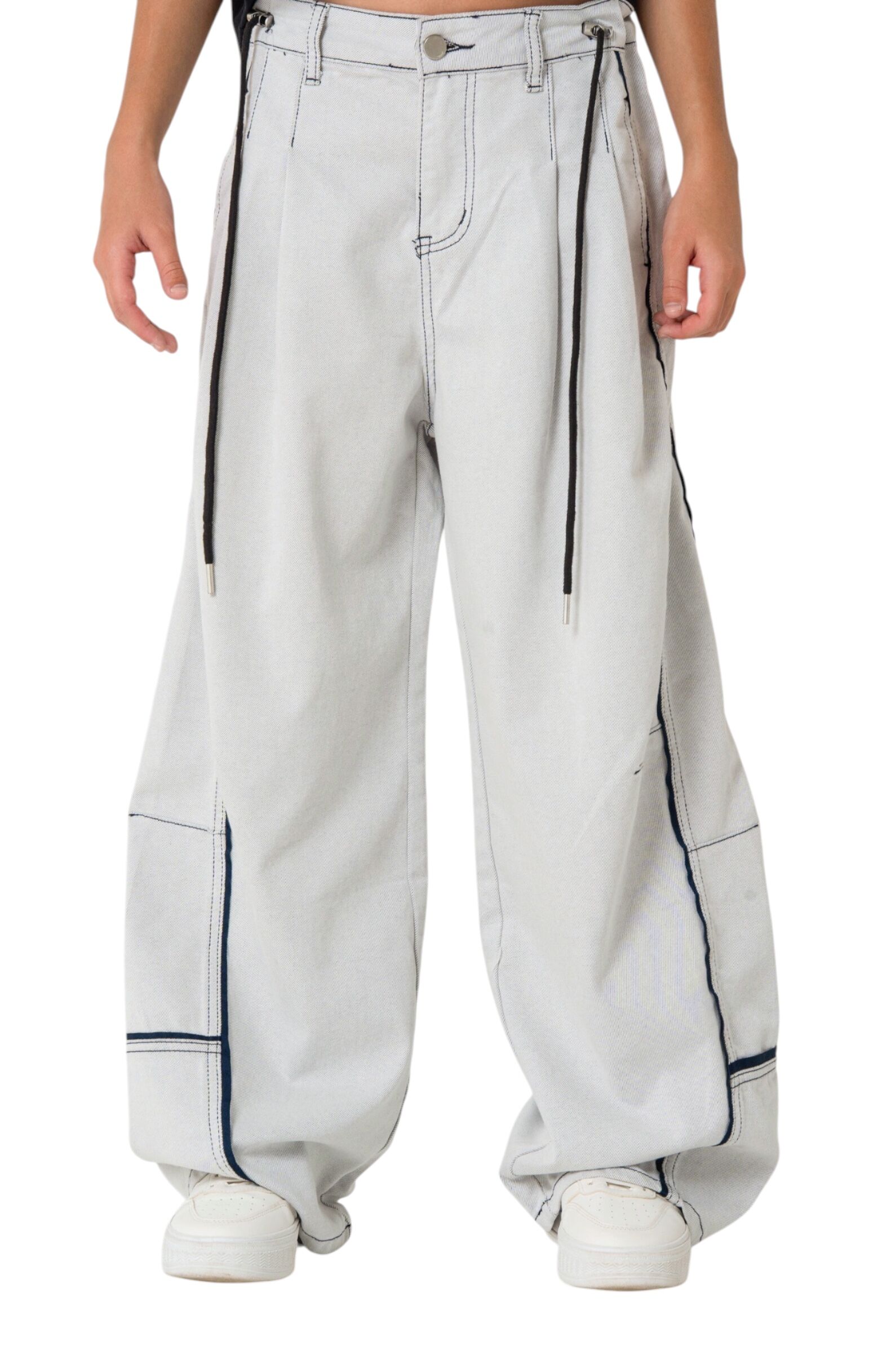 Джинсы дев. АРТ.XS261739,сер,хл-пэ