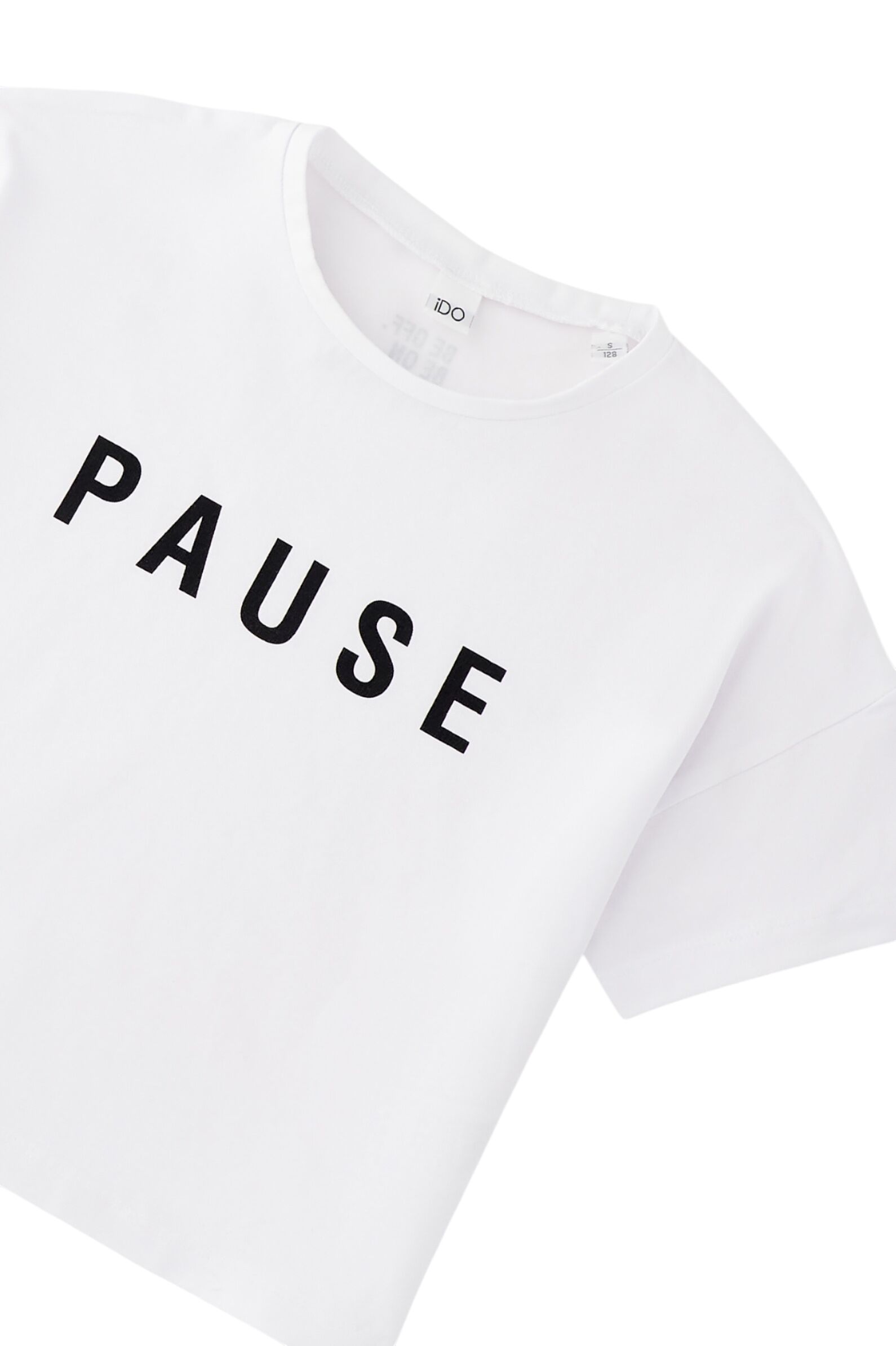 Футболка дев. АРТ.4.G707.G2,бел,хл-эл