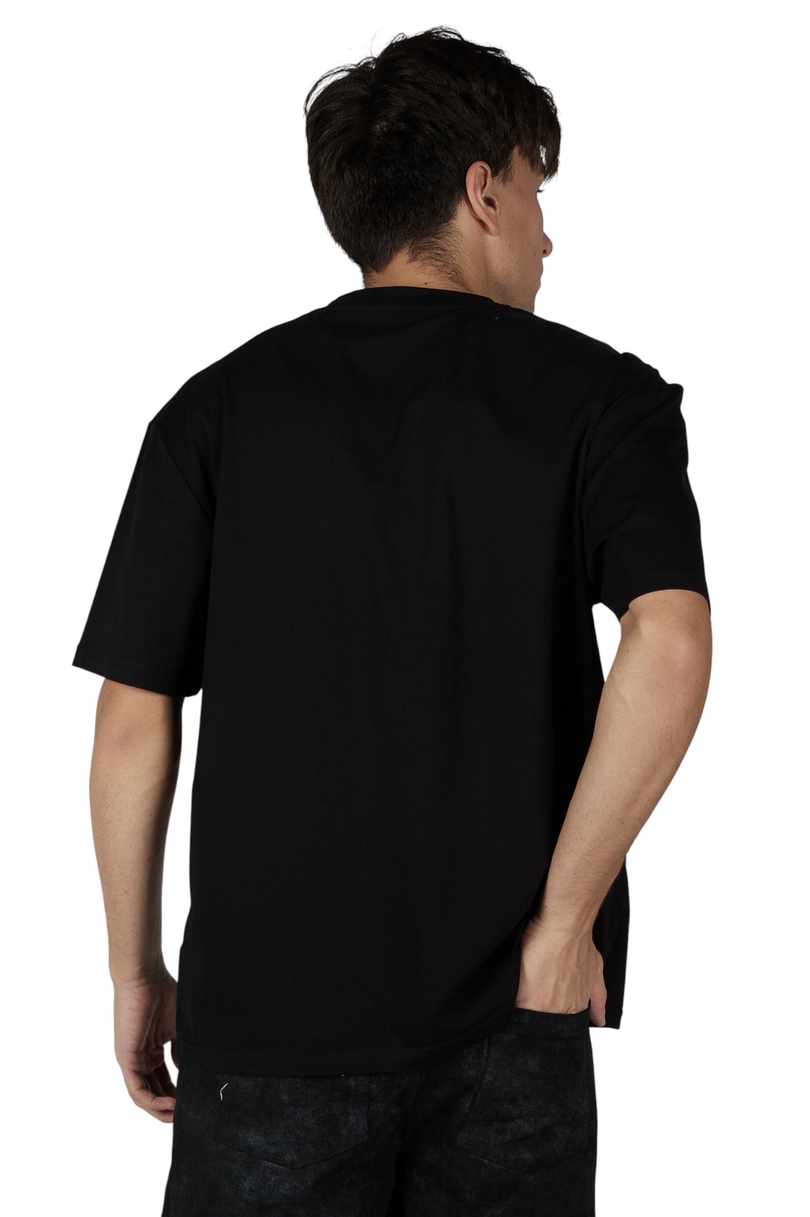 Футболка АРТ.B-TS36046,чер,хл-эл