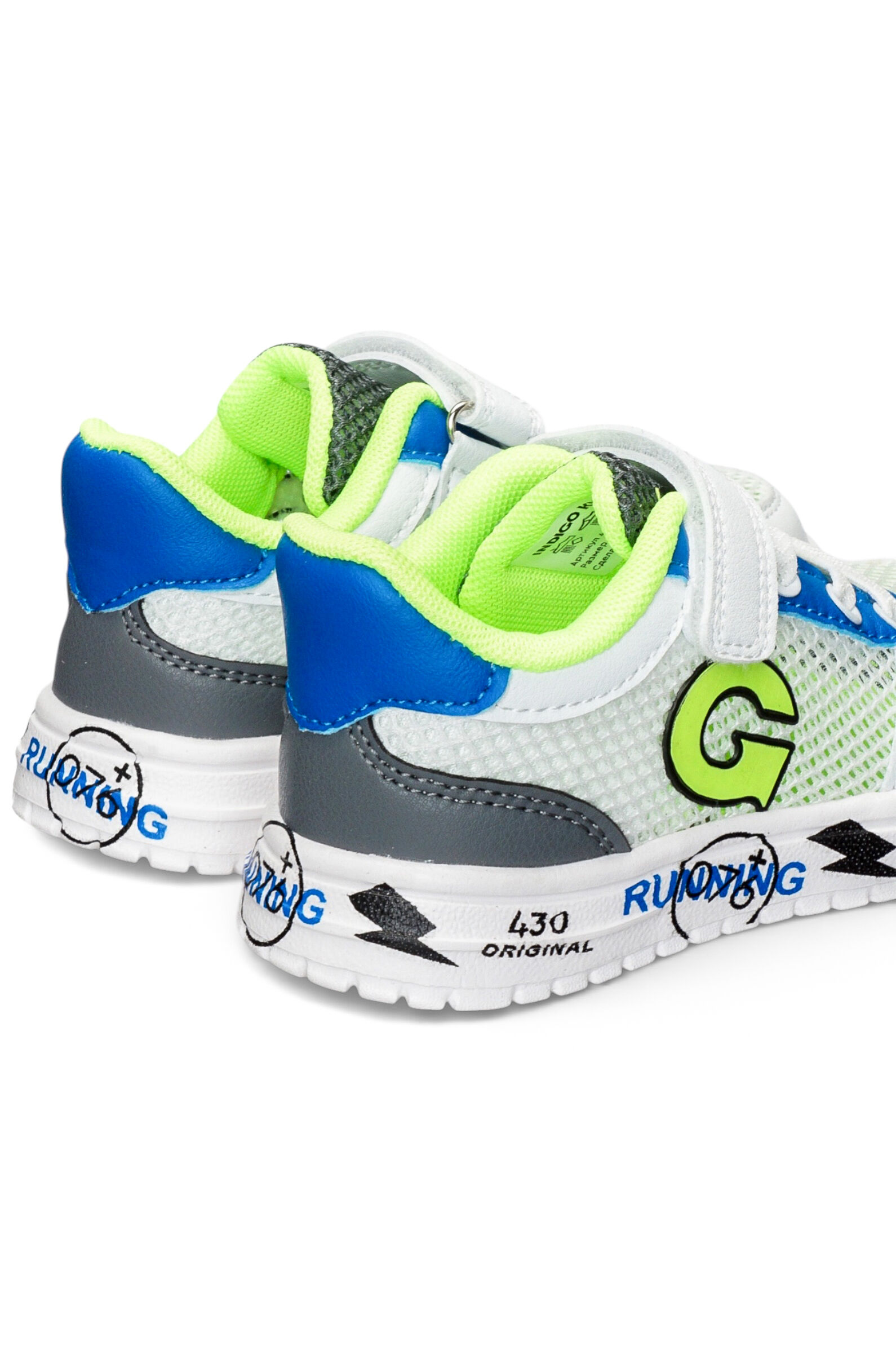 Кеды мал. АРТ.40-385E,бел-мул,тек-и.к/тек