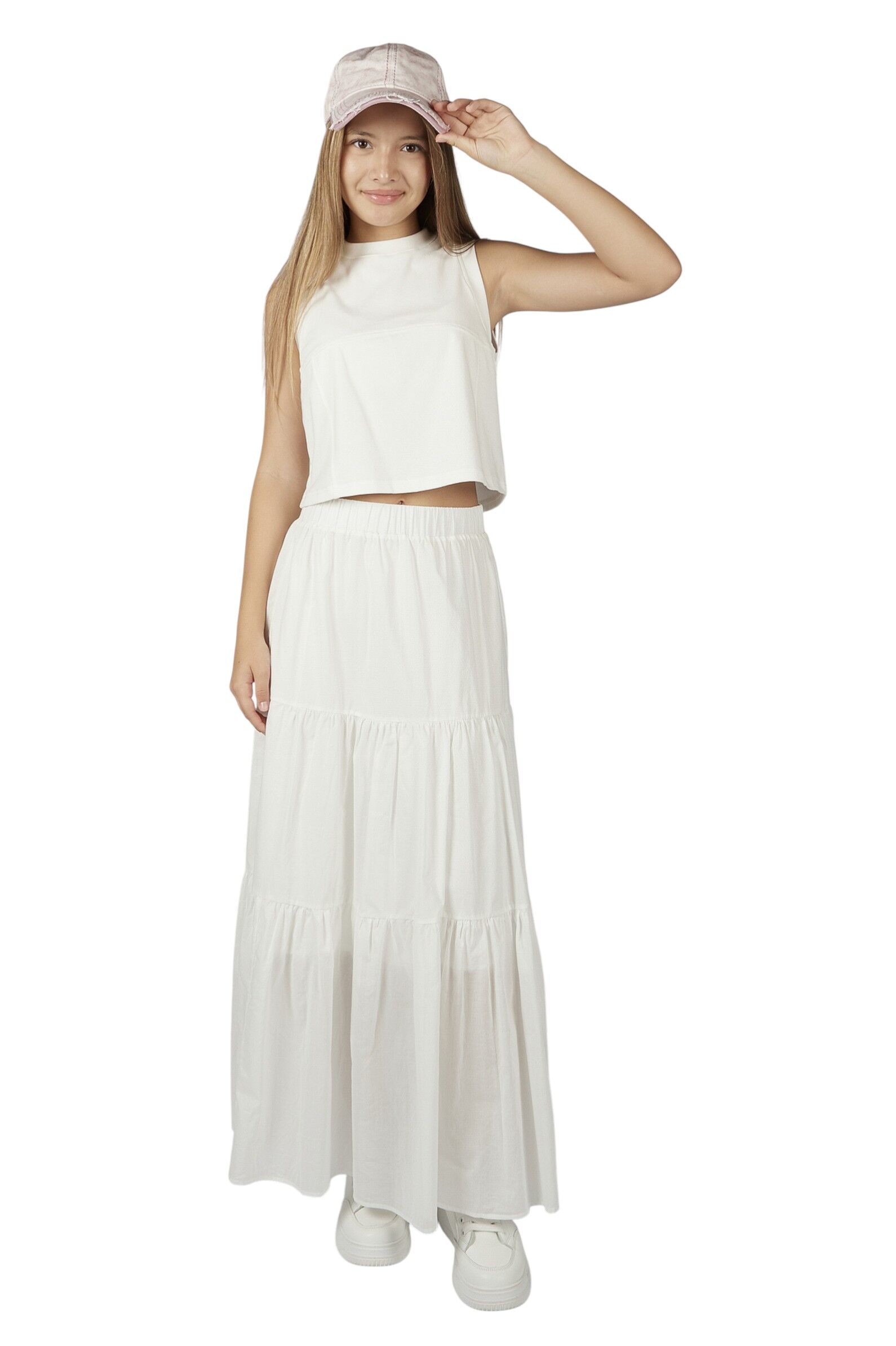 Кепка АРТ.A-KP56508,роз,хл