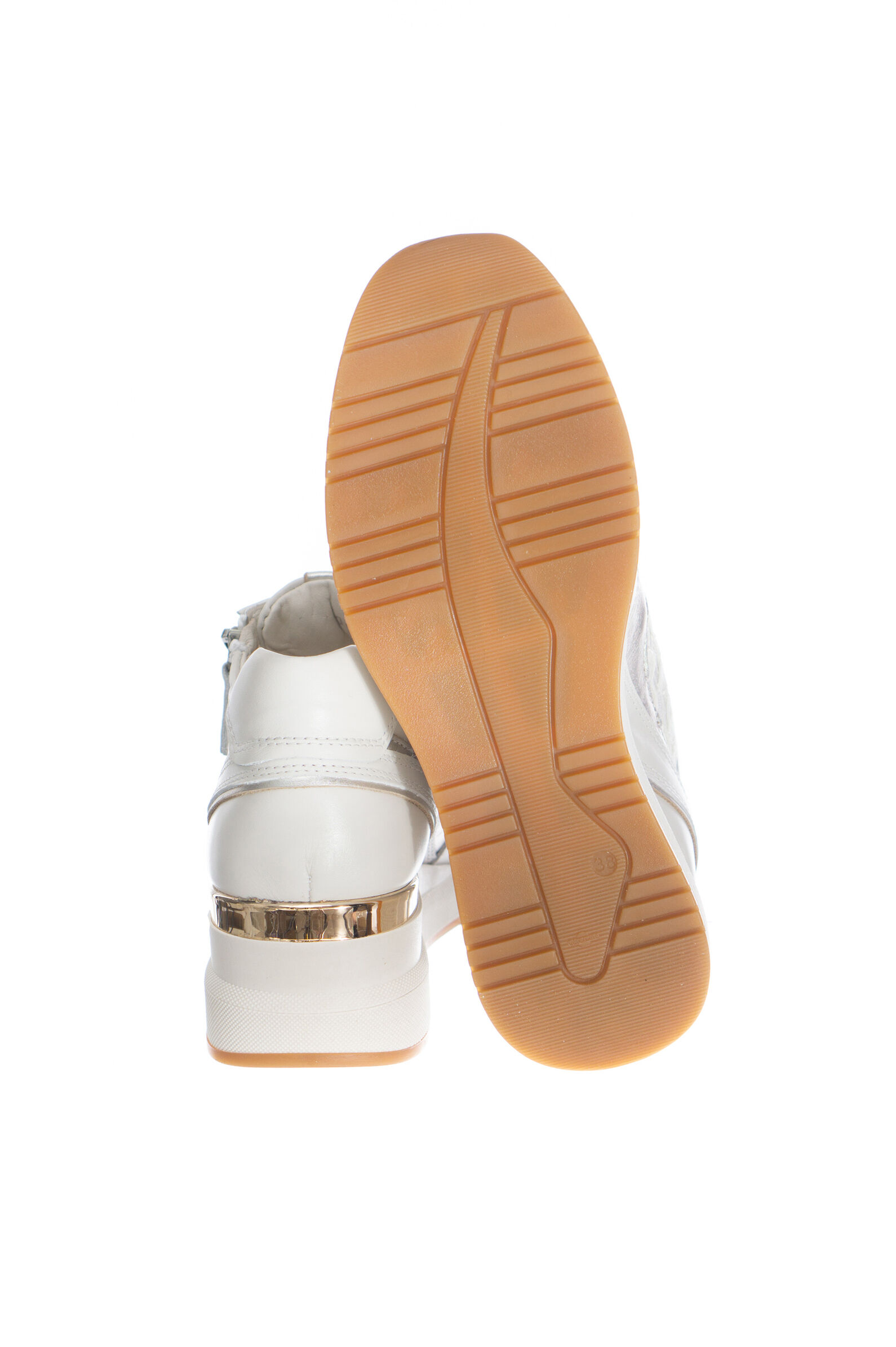 Кроссовки жен. АРТ.24YA-0400-03-806-762,беж,н.к-тек/н.к-тек