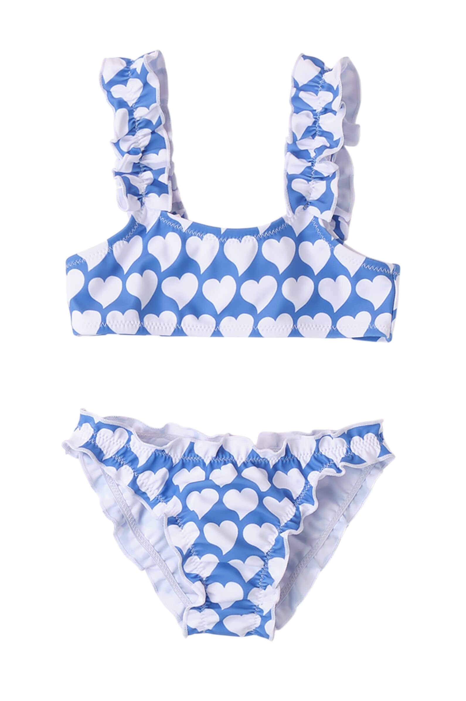 Купальник дев. АРТ.4.B484.00,гол-бел,пэ-эл