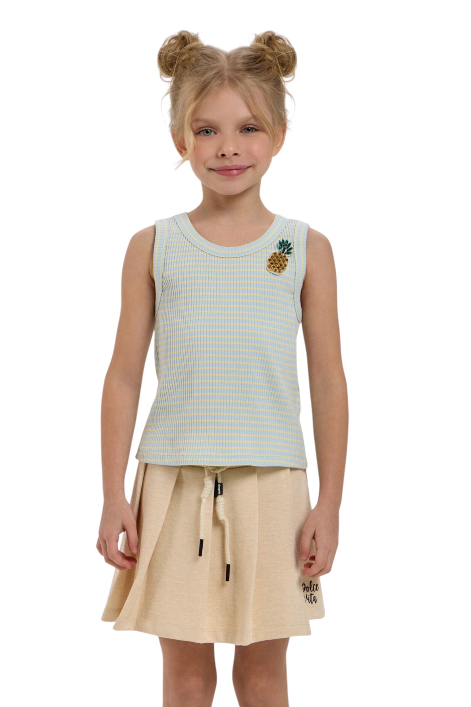 Майка дев. АРТ.13.136,гол-жел,хл-пу