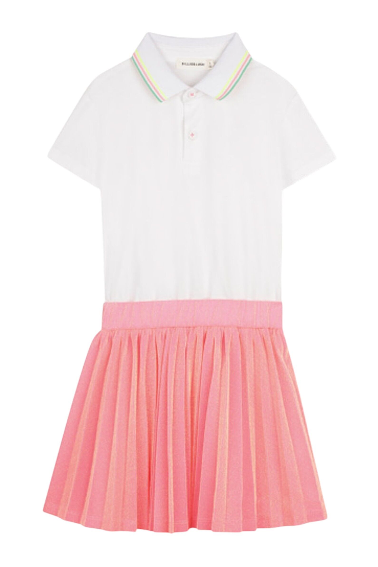 Платье дев. АРТ.U21830/10P,бел-роз,хл