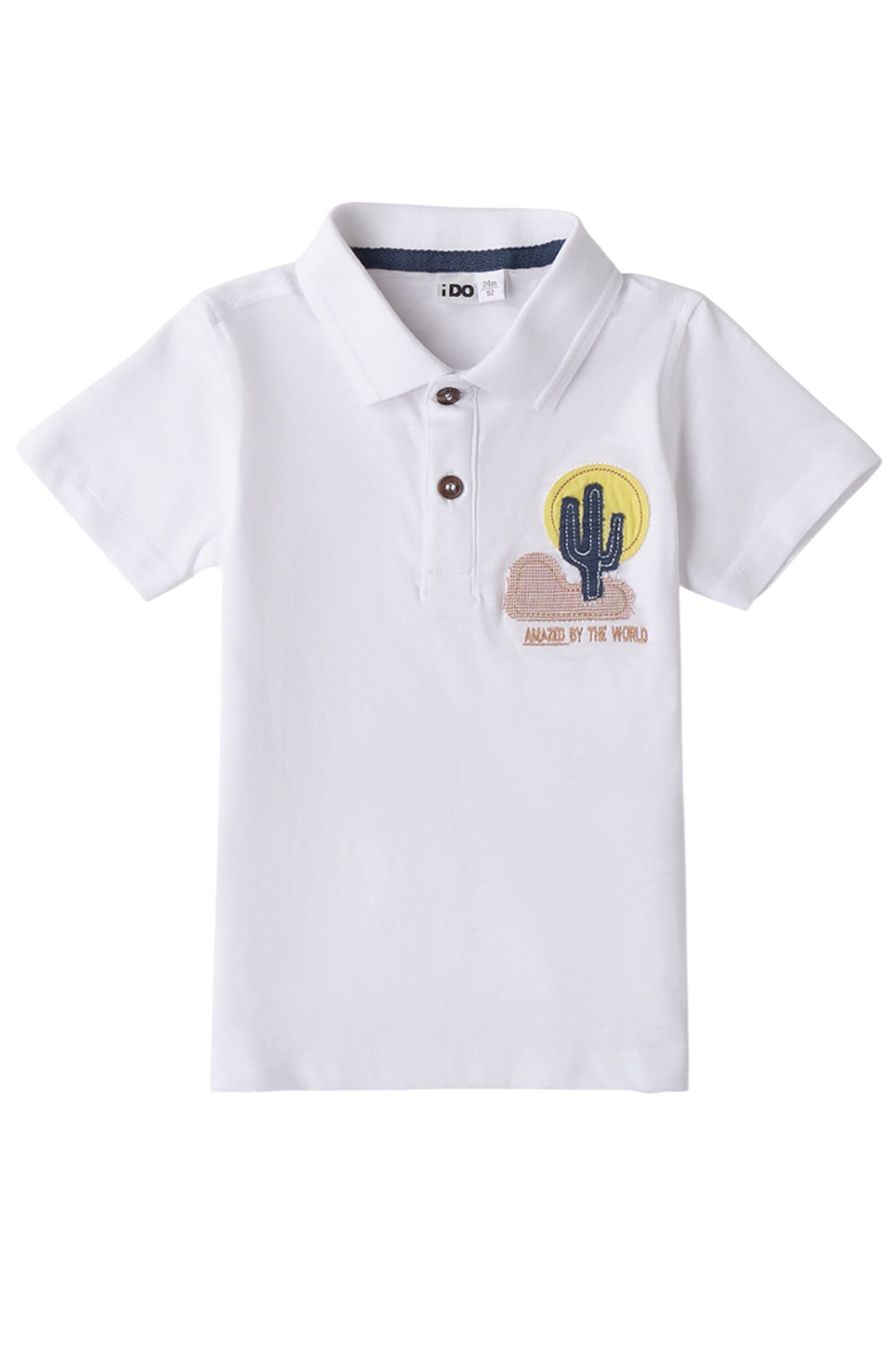 Поло мал. АРТ.4.B451.00,бел,хл