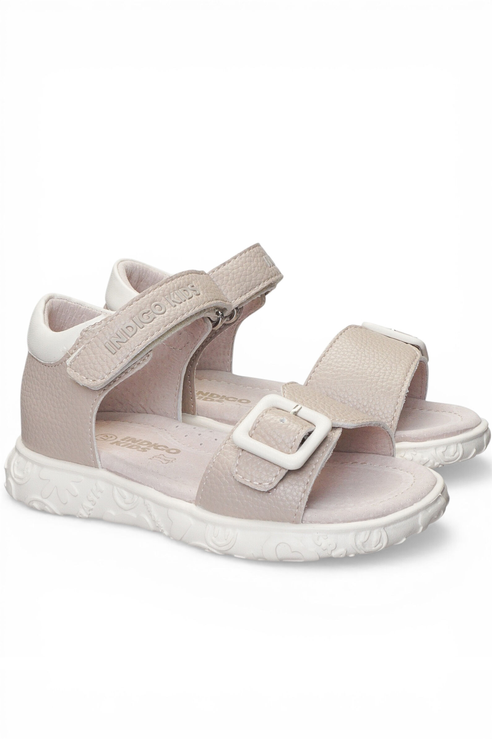 Сандалии дев. АРТ.222-075C,беж,н.к-и.к/н.к