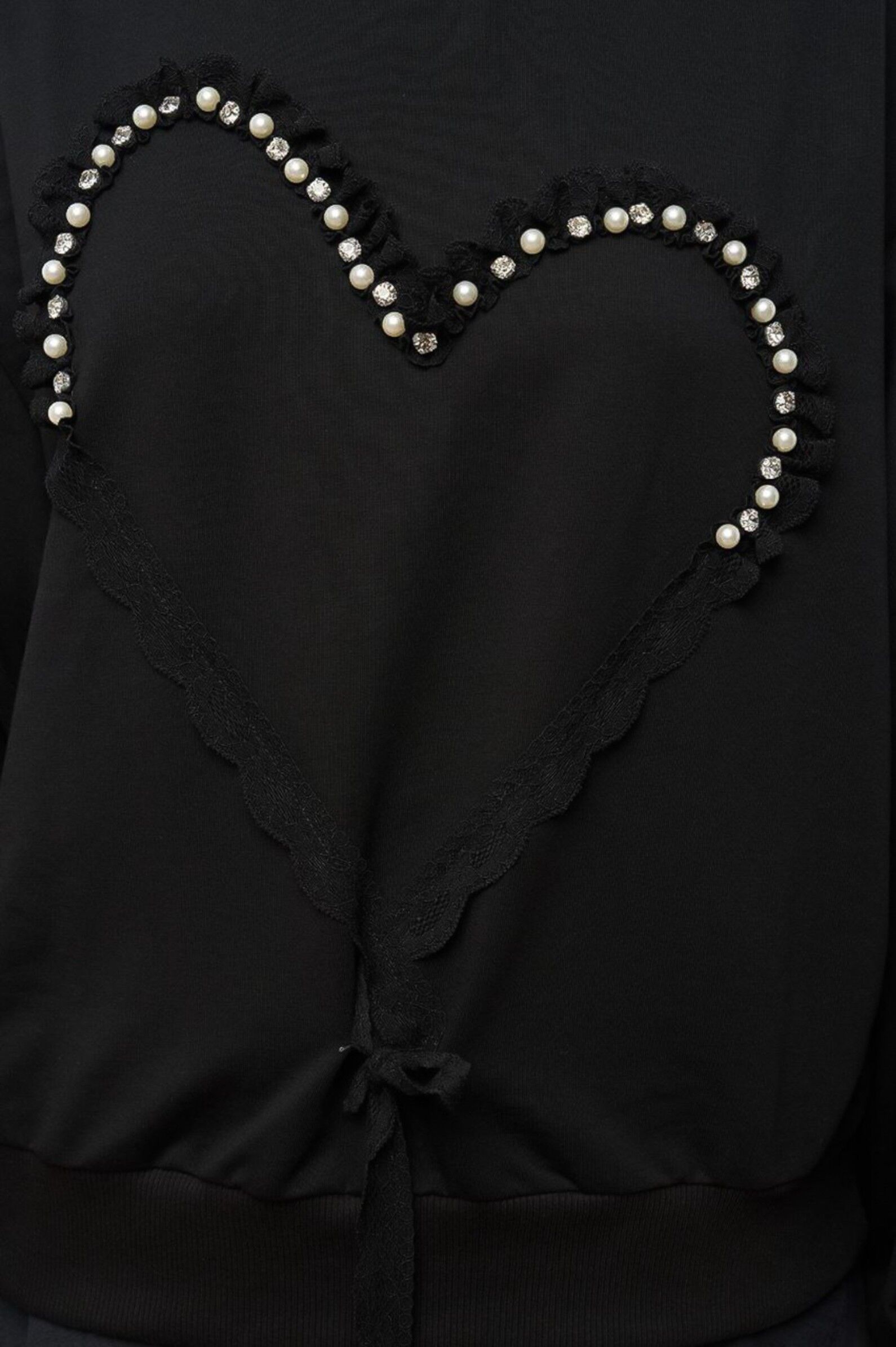 Свитшот дев. АРТ.7918,чер,хл-пэ-лайкра