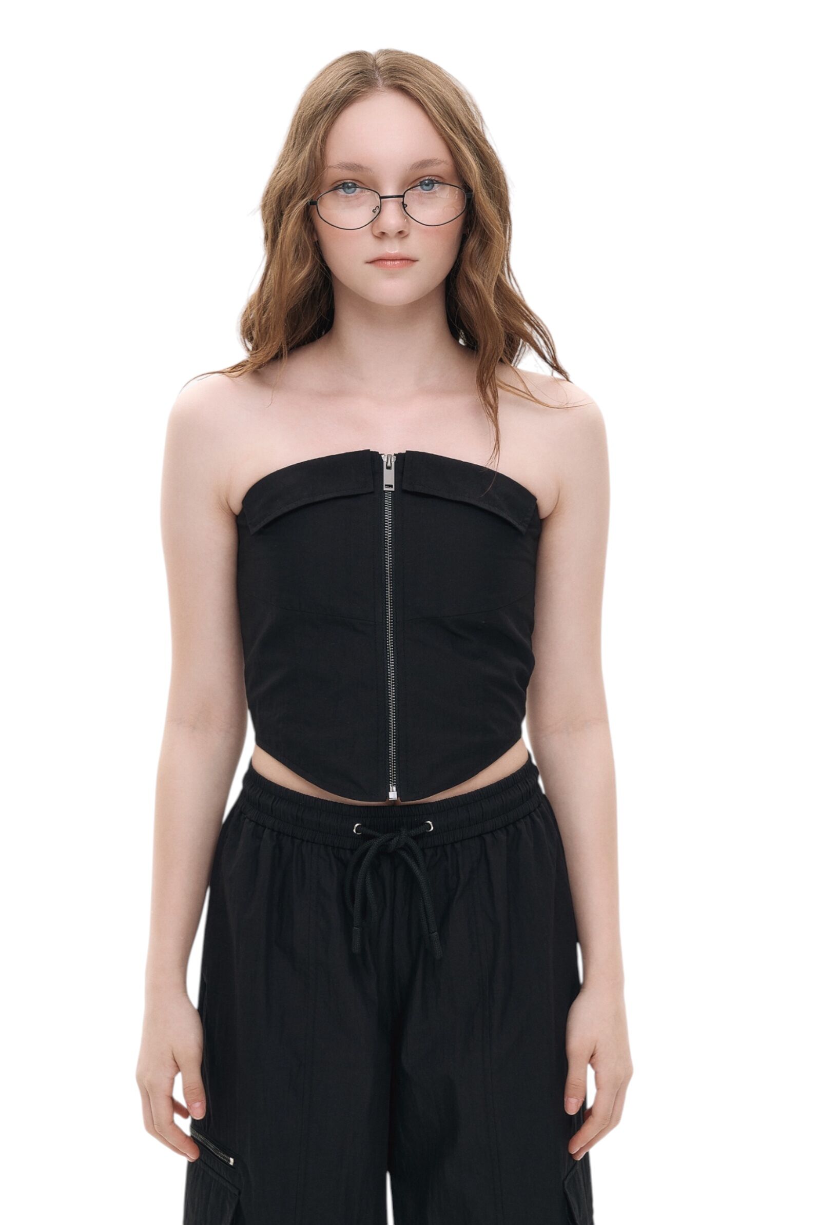 Топ дев. АРТ.AA235023,чер,хл-пэ