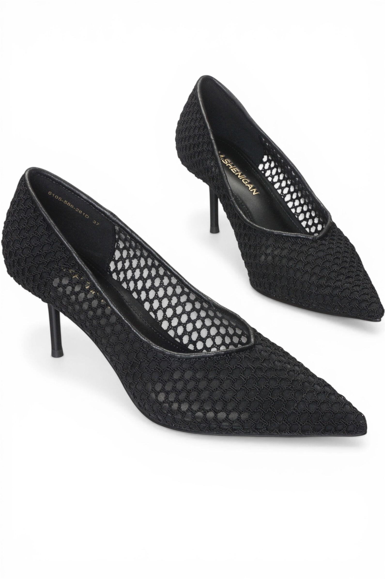 Туфли жен.АРТ.6105-586-261D,чер,тек-н.к/тек-н.к